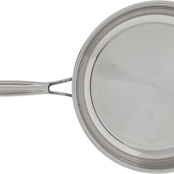 New 10-Inch Open Skillet, Chef's Classic Stainless Steel Cookware Collection - Picture 4 of 8